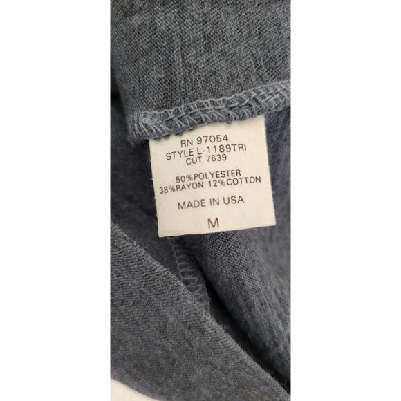 Lanston by Revolve Boyfriend Mini Dress Long Sleeve Gray Size Medium - Picture 5 of 8